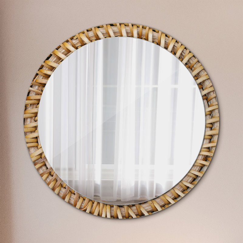 Huldar Glass Flat Wall Mirror