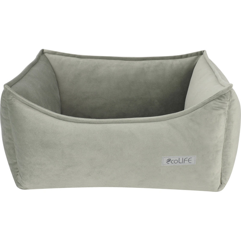Constance RECYCLED PLASTIC Pet Bed, White, 28cm H x 70cm W x 56cm D