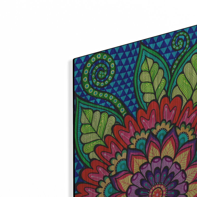 «Bright Bold Blooms 5» par Hello Angel, H 24 po x l 16 po