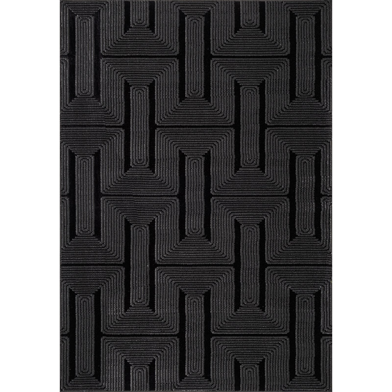 Demica Abstract Berber Indoor / Outdoor, Rectangle 60 x 110 cm