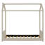 Lit en bois Velvet House, beige-1371357703