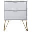 Monongah 45cm W Bedside Table