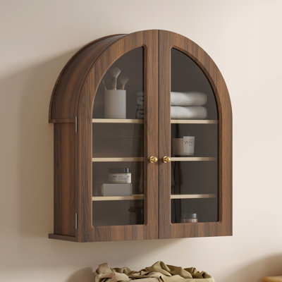 Armoire à pharmacie murale moderne avec tablettes réglables Modern Arch