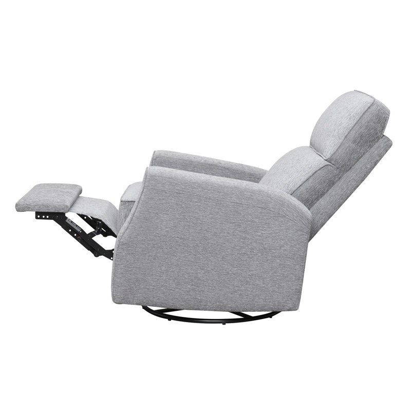 Ensemble de fauteuil inclinable pivotant rembourré
