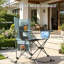 Ensemble de 2 chaises portatives, chaises de camping berçantes, chaises de camping berçantes pliantes