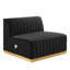 Canapé modulaire en tissu capitonné 4 pièces Conjure Channel par Modway-79275233-90212898
