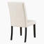 Ensemble de table de salle à manger 6 pièces comprenant 4 chaises rembourrées et un banc, pour les réunions de famille et les espaces de salle à manger contemporains-2077129462-2077129457