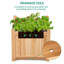 Laurelai Wood Planter Box