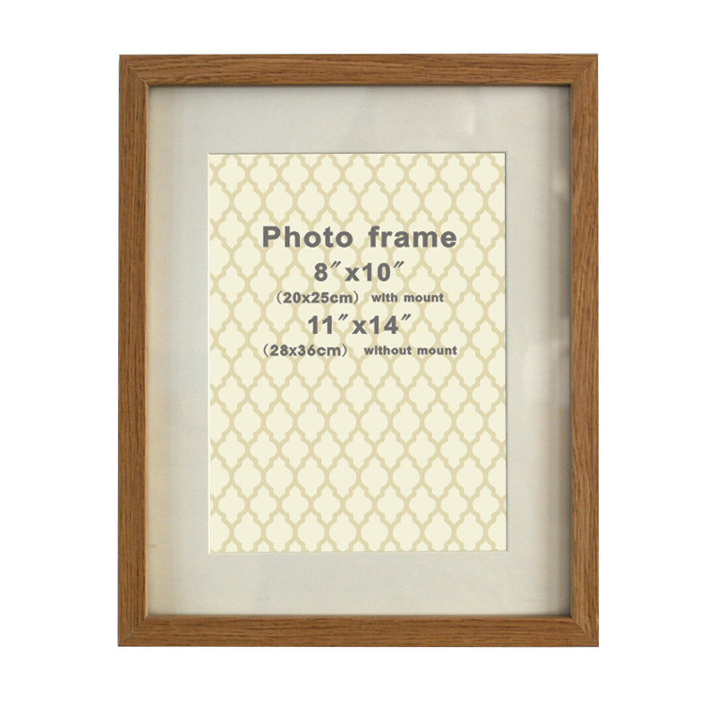 Cadre photo en bois, Chêne, 8 po x 10 po