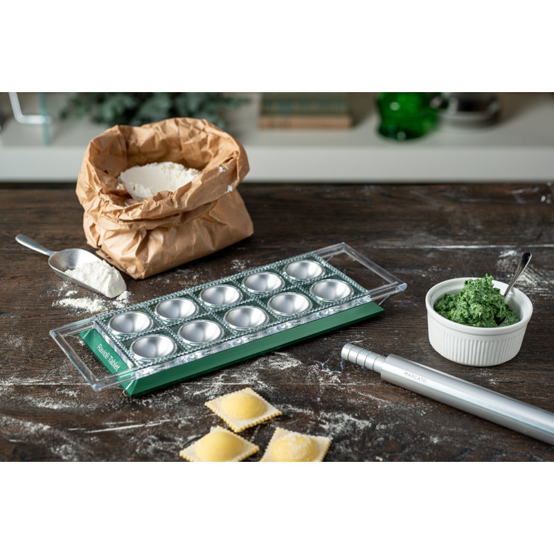Marcato Ravioli Maker Set, Green