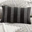 4 pièces édredon imprimé avec coussin décoratif double / grand. Noir. Microfibre. Rembourrage. Composant d'inspiration mondiale. Lavable en noir. Ornement.