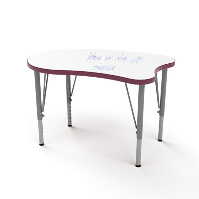 Manufactured Wood Adjustable Height Collaborative Desk