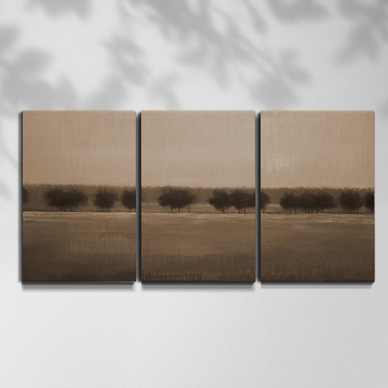 " Vermillion Ascent " 3 - Pieces