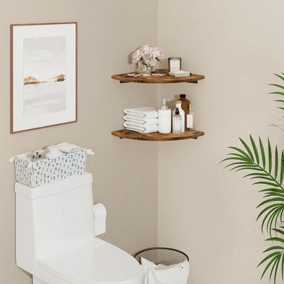 Wall Mounted Corner Shelf