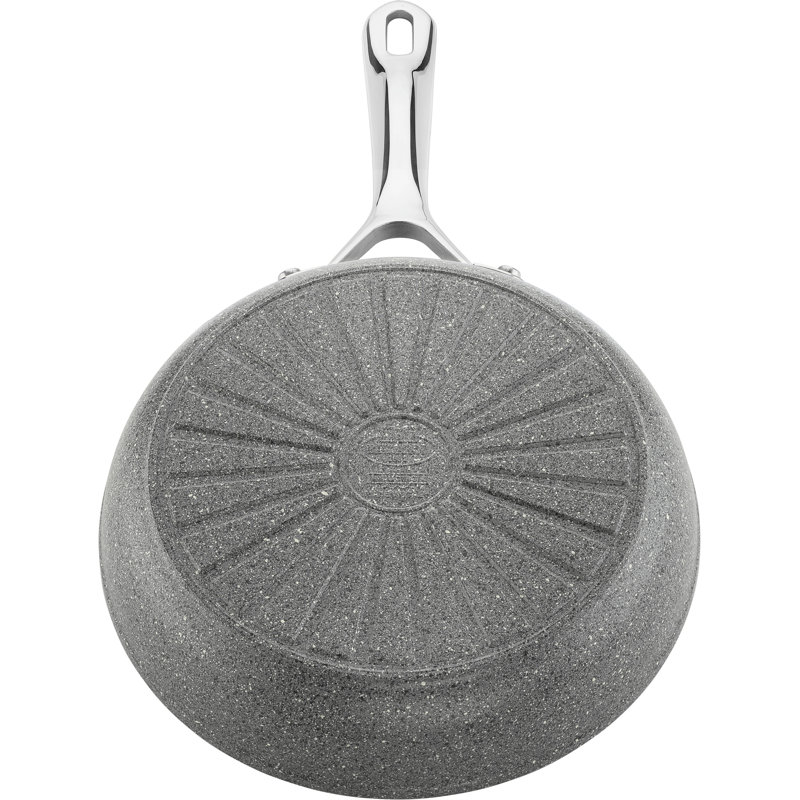 Salina Ceramic Fry pan, 24 cm, round, aluminium, Titanium-reinforced non-stick coating, 7.6cm H x 15.1cm W x 39.3cm L