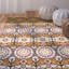 Tapis bourgogne en coton Allison Ikat-19267882