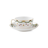 Royal Copenhagen Star Fluted Christmas Bone China Teacup