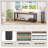 Hulste 47.2" Storage Bench, Oak-236046847-236046841