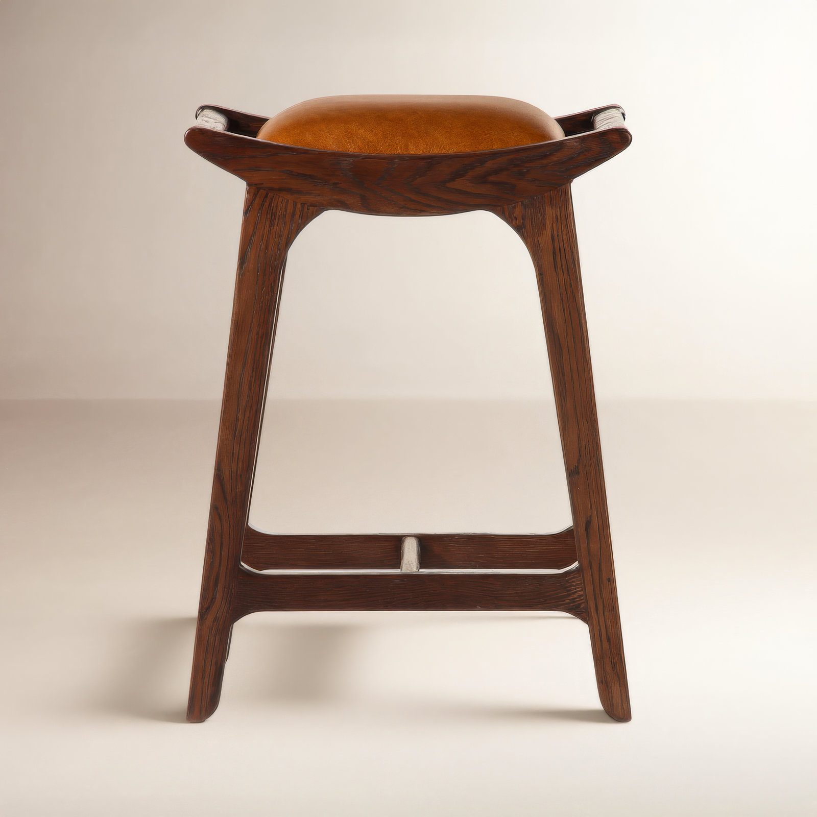 Dobbs 24" Bar Stool, Mud Brown