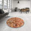 Tapis contemporain brun / beige / gris-182785826
