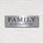 'Family is Everything' by lettered & lines, Metal Wall Art-1954734775