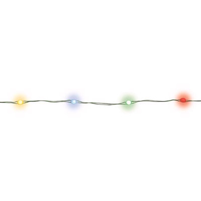 LED Micro Dot/Fairy Multicolored 200 ct String Christmas Lights 5.5 ft.