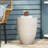 Modern Design Lightweight Concrete Side Table For Office And Home Versatile Balcony Patio Settings