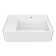 Whitehaus Collection 26" Rectangular Wall Mount Basin With Faucet Drilling And Rear Centre Drain Location