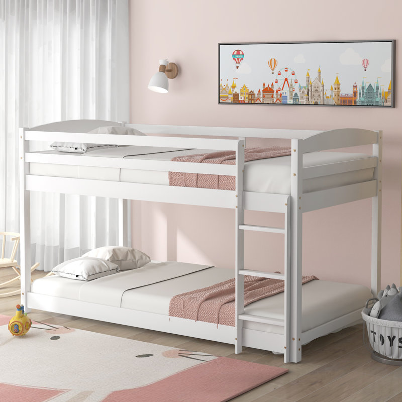 Sharee 90 X 190cm Bunk Bed, White