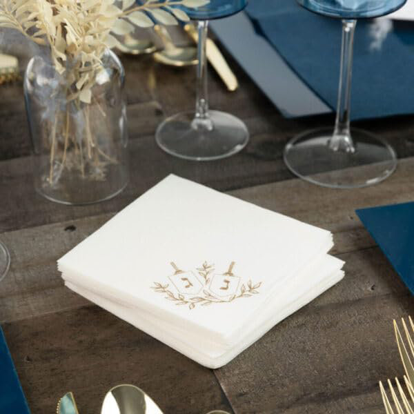 Funny hanukkah napkins