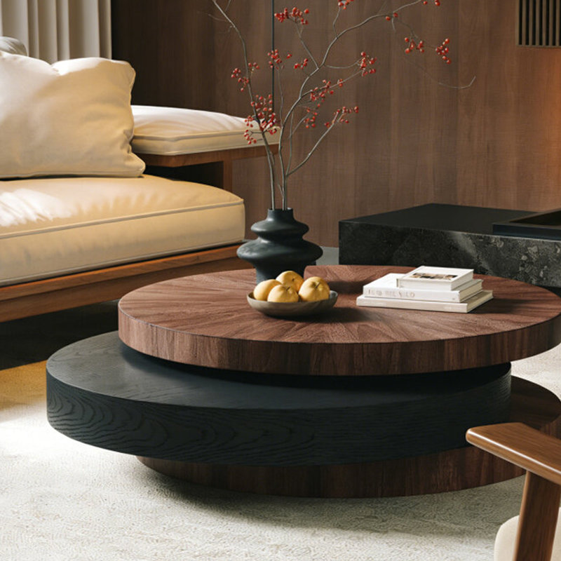 Table basse moderne de style rétro