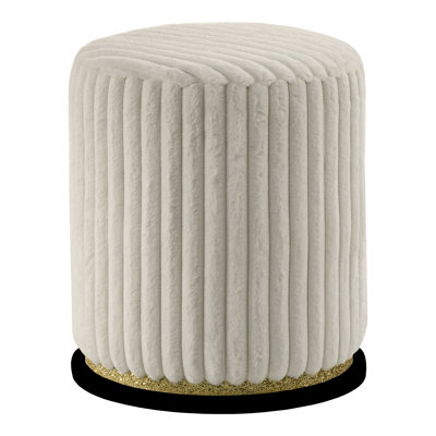 Arica Upholstered Round Stool