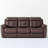 Breathable Power Reclining Sofa with Drop Down Table,USB Button and Wireless Charger-106553381