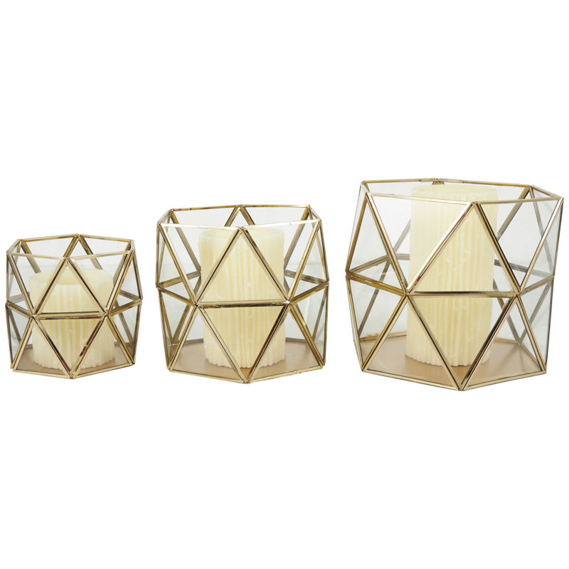 Mincy 8.25'' H Glass Tabletop Lantern