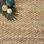 Tapis décontracté à pampilles en jute Lilliana-307993717