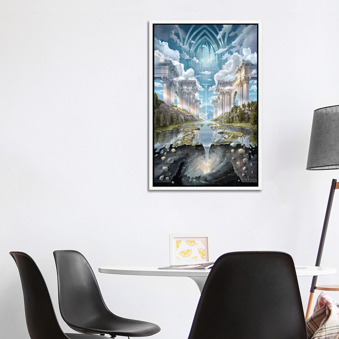 Genesis II von John Stephens - Galerie-verpackte Leinwand Giclée auf Leinwand