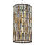 Luminaire suspendu tambour 6 lumières Gemma