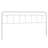 August Grove® Metal California King Size Headboard, Adjustable Height, Farmhouse Victorian Style, Steel Headboard Only For Bedroom, Easy Assembly, White-2010374290-2010374294