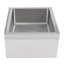 Lavabo commercial en acier inoxydable