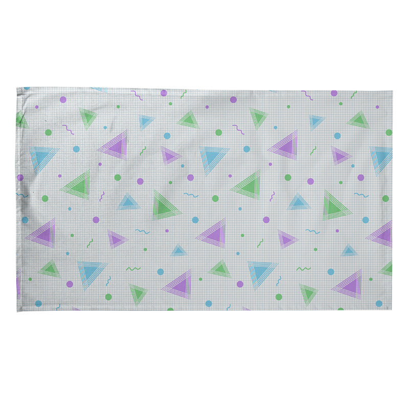 Mcguigan Tea Towel Kitchen Towel, Cotton Twill, Green/Purple/Blue