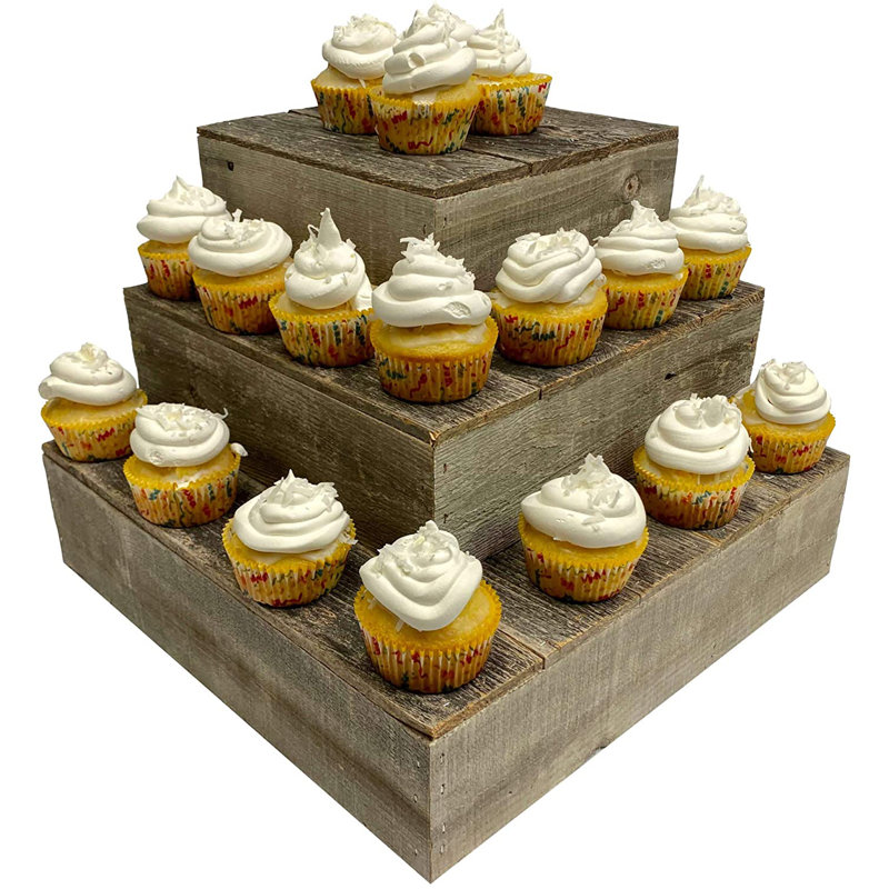 Présentoir à gâteaux de mariage