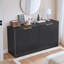 Buffet avec portes et tablettes