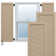 EnduraCore Composite Single Panel Chevron Modern Style Shutters