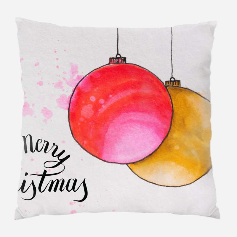 Coussin de noël Osman, Microsuède, Intérieur