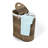 Handwoven Double Lidded Oval Hamper Sorter-747638727