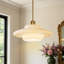 Luminaire suspendu Mid-Century doré nordique-493658