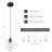 Pendant Light Fixture with Adjustable Height-859264986-863662683