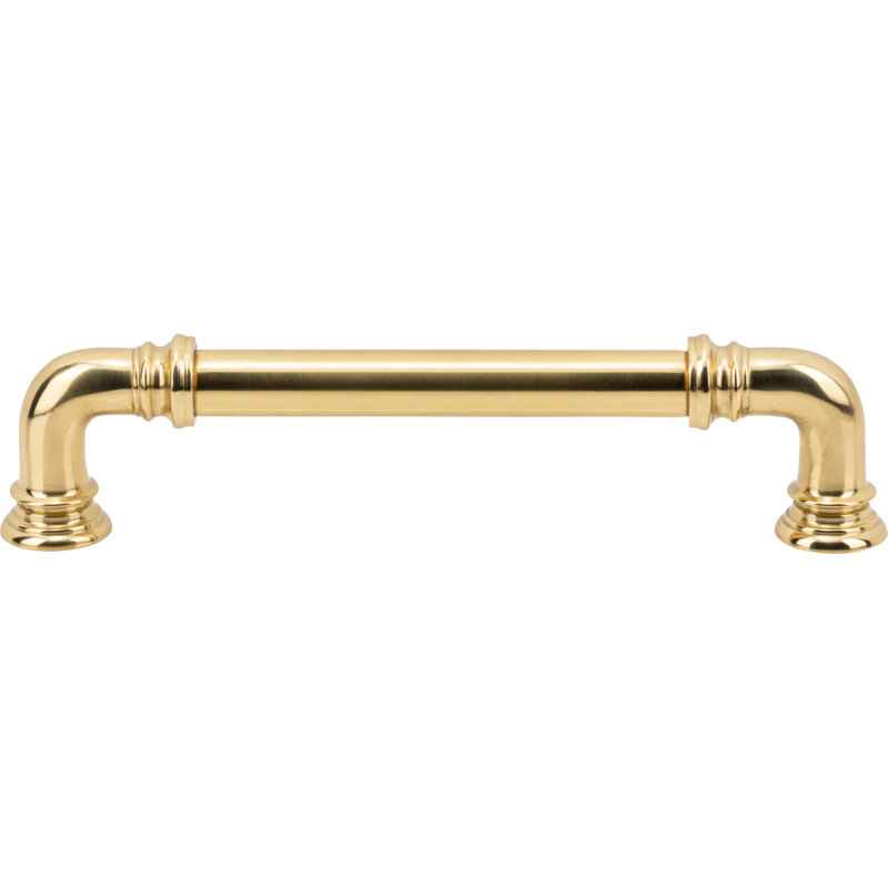Ronan Pull, 5", Polished Brass