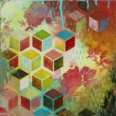 Cheerful VIII 1 Piece Wrapped Canvas Painting
