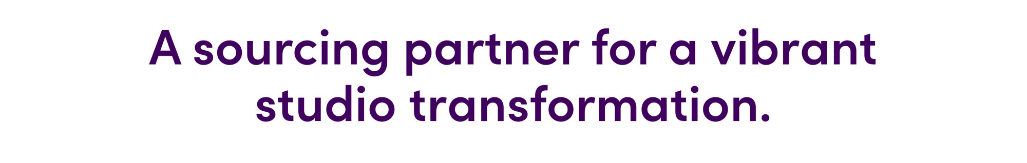 A sourcing partner for a vibrant studio transformation.